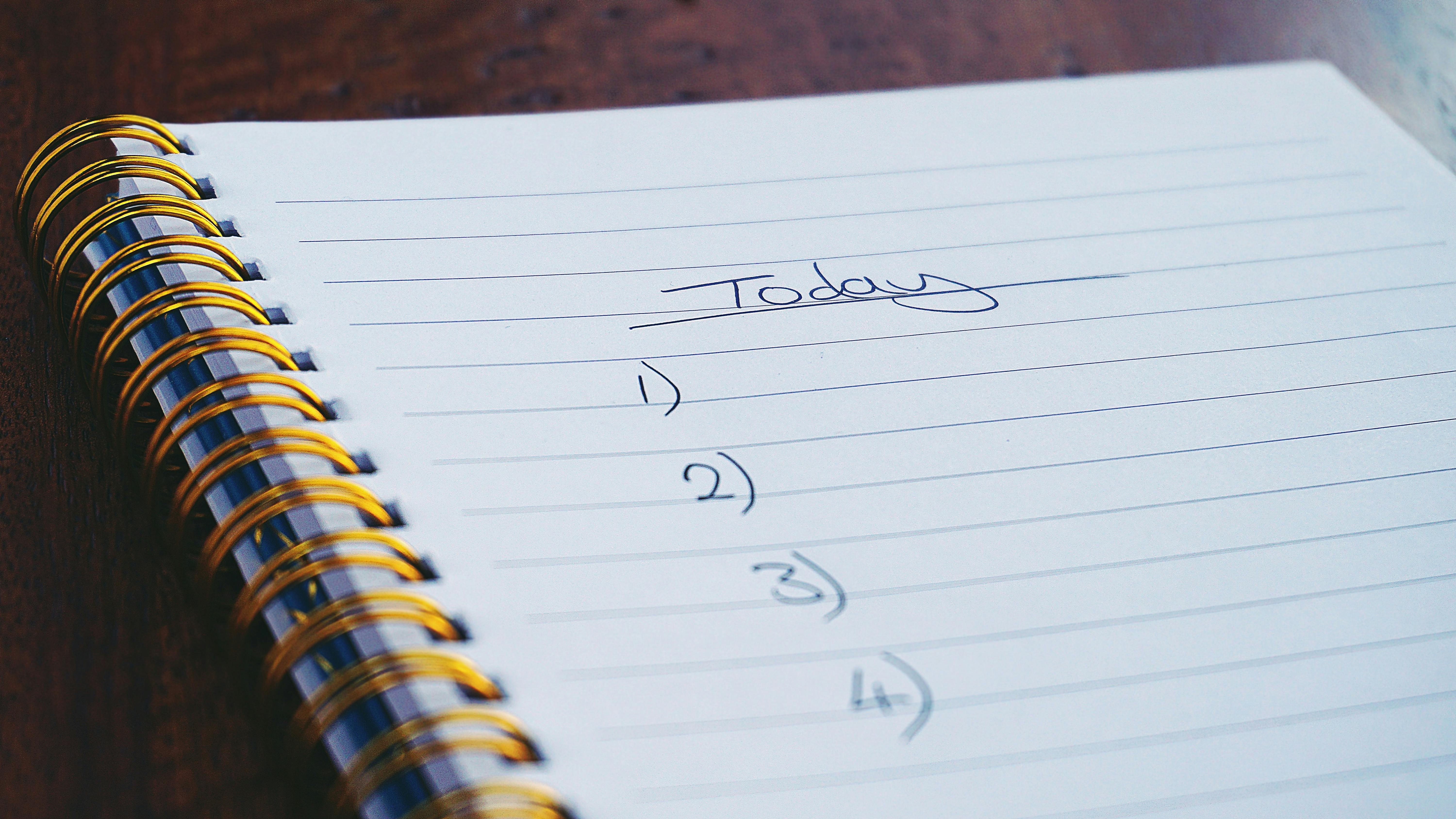 Checklist for daily tasks - Daily living assistance